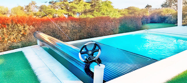 volet roulant piscine solaire