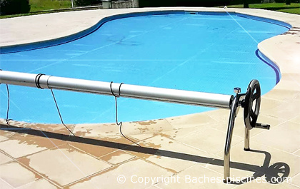 Enrouleur piscine 5-7 m SP7 axe 110mm