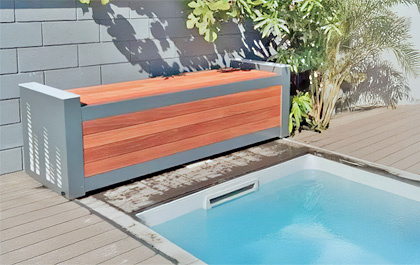 rideau volet pour piscine Totem Design Dco