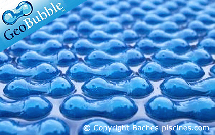 Bâche à bulle GeoBubble 500 microns sur mesure