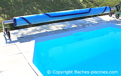 Enrouleur de bâche piscine longueur 9x4
