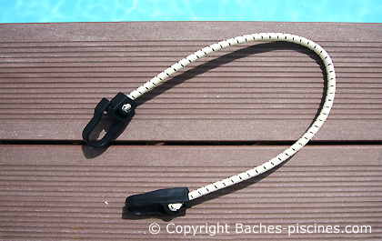 Sandow 60 cm embouts métal pour bache piscine - OOGarden