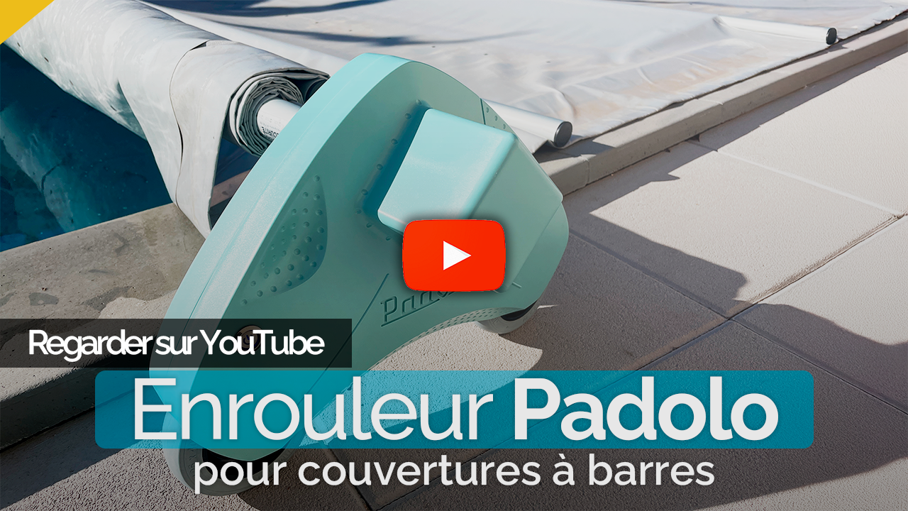 Padolo : enrouler facilement sa couverture piscine