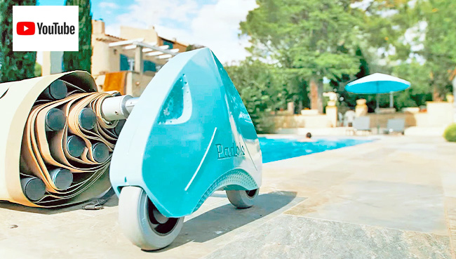 Padolo : enrouleur automatique pour couverture piscine