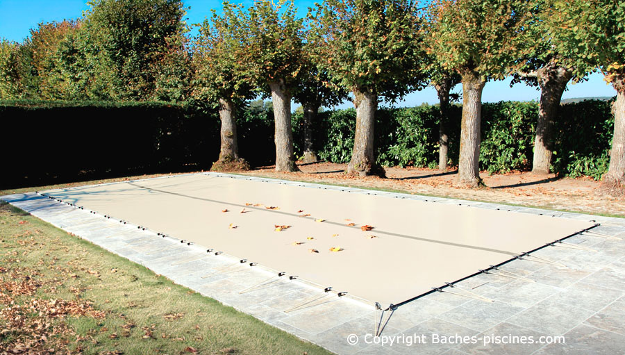 Bâche pour piscine hivernage