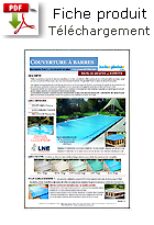 Bâche de sécurité à barres pour piscine en bois WEVA Octo 440 - Happy bois  - Le spécialiste des piscines hors sol en bois