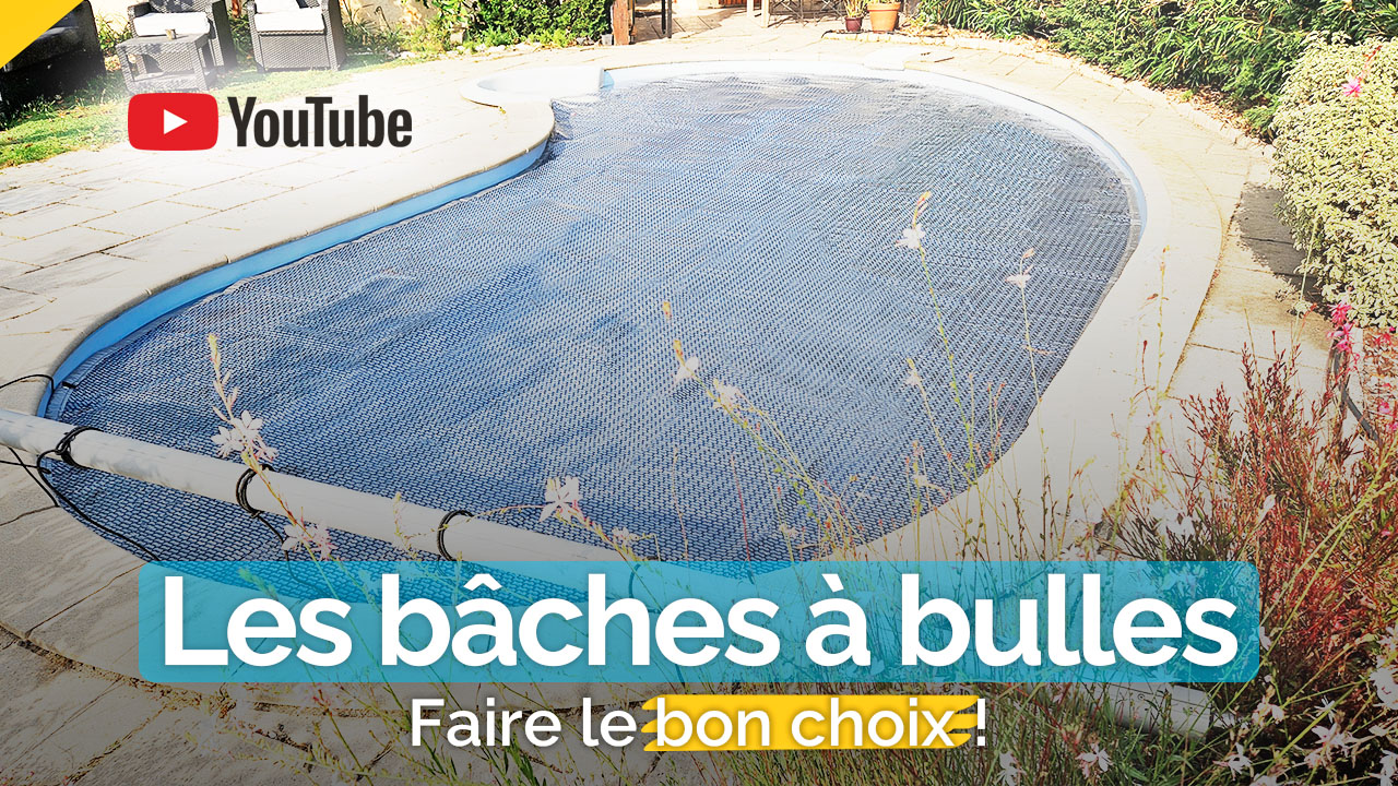 Video bâche bulle pour piscine